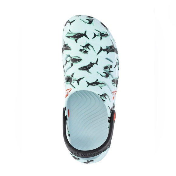 Rugged Shark Men's Clogs Shark Week Collaboration Size 9 EVA Foam Comfort Beach - Picture 15 of 15